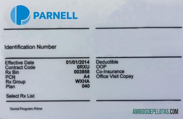 Cartão de seguro saúde de Papua Nova Guiné amostra